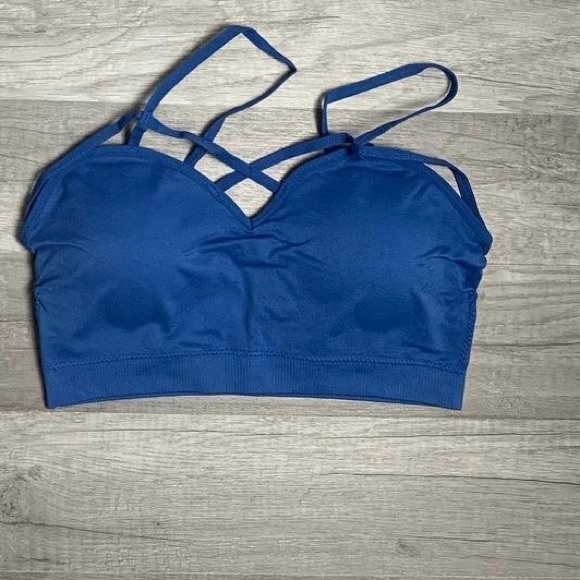 Get Fashionized Other - ✨NEW✨ Cage Bralette Blue